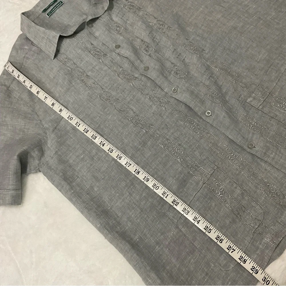 Cubavera Men’s Shirt Size XXL Linen - Picture 7 of 7